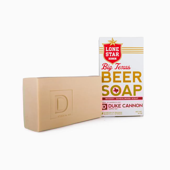 Big Texas Lone Star Beer Soap