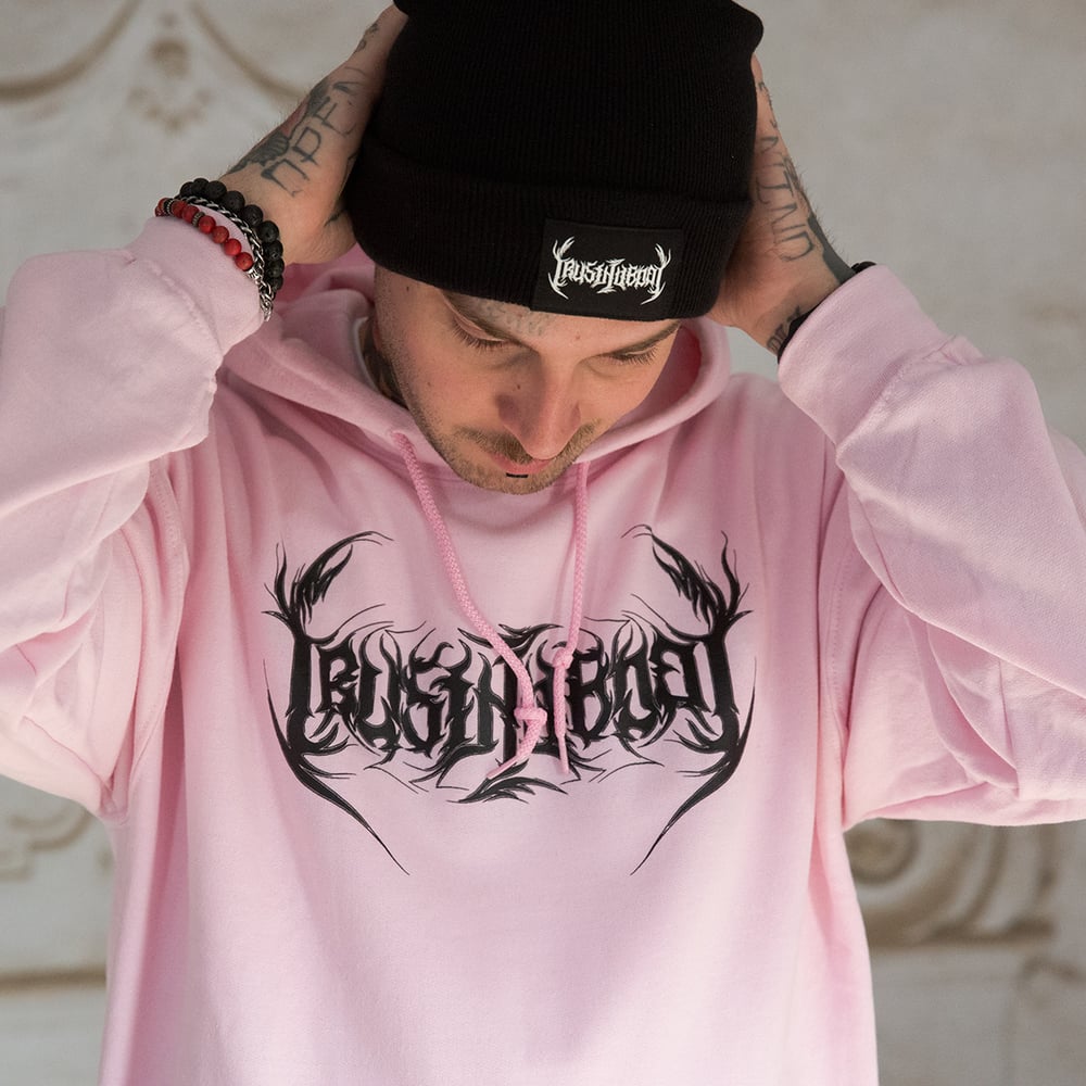 Image of TRUST NOBODY Heavy Logo Hoodie