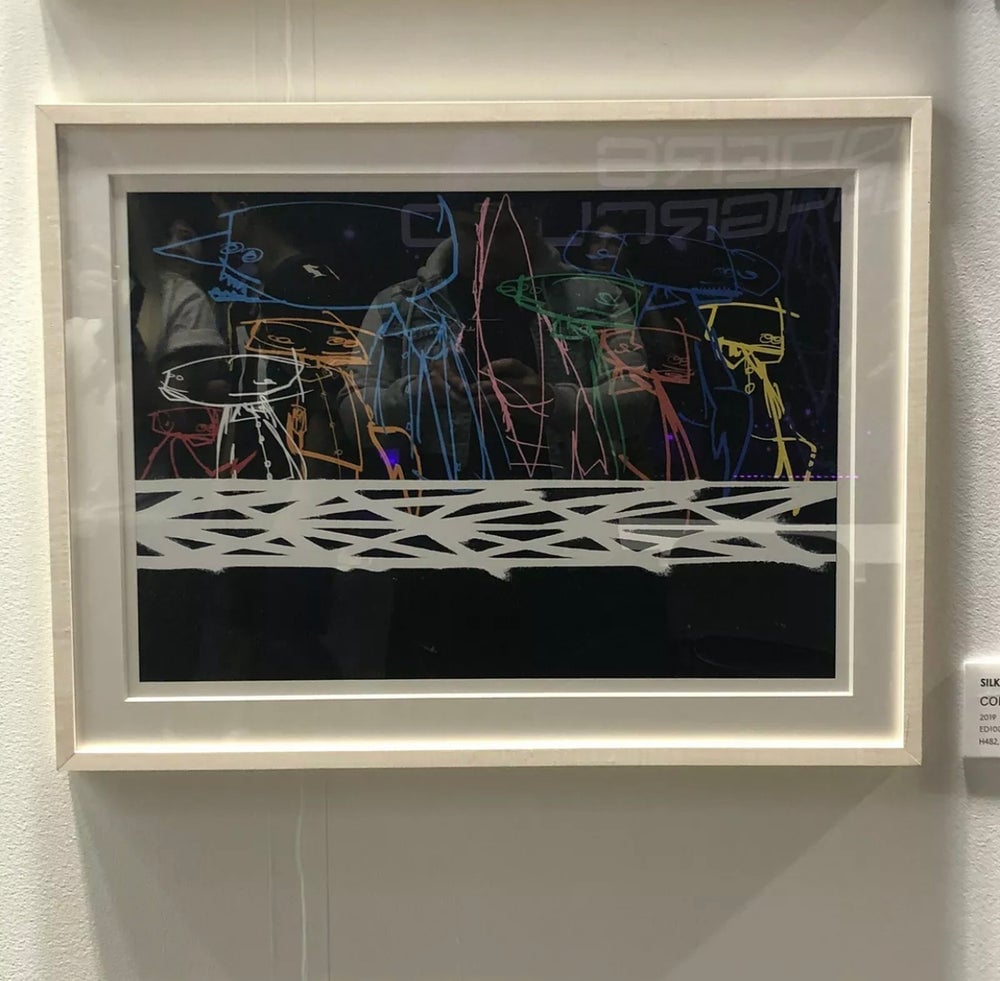 FUTURA “COMMUNITY” BLACK EDT ED100 SILKSCREEN COMPLEXCON
