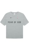 NIKE X FEAR OF GOD WARM UP T-SHIRT ‘HEATHER GREY’