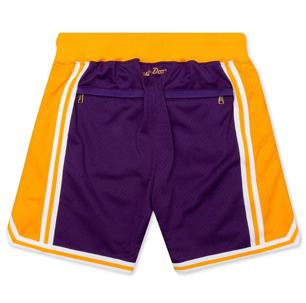 JUST ★ DON BASKETBALL SHORTS ‘LAKERS’ 96-97 ROAD SHORTS