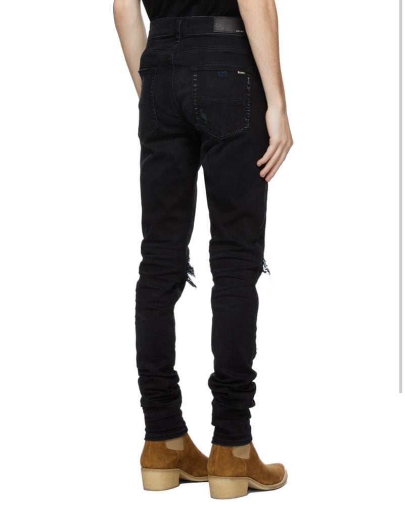 AMIRI MX1 CAMO JEANS ‘BLACK’