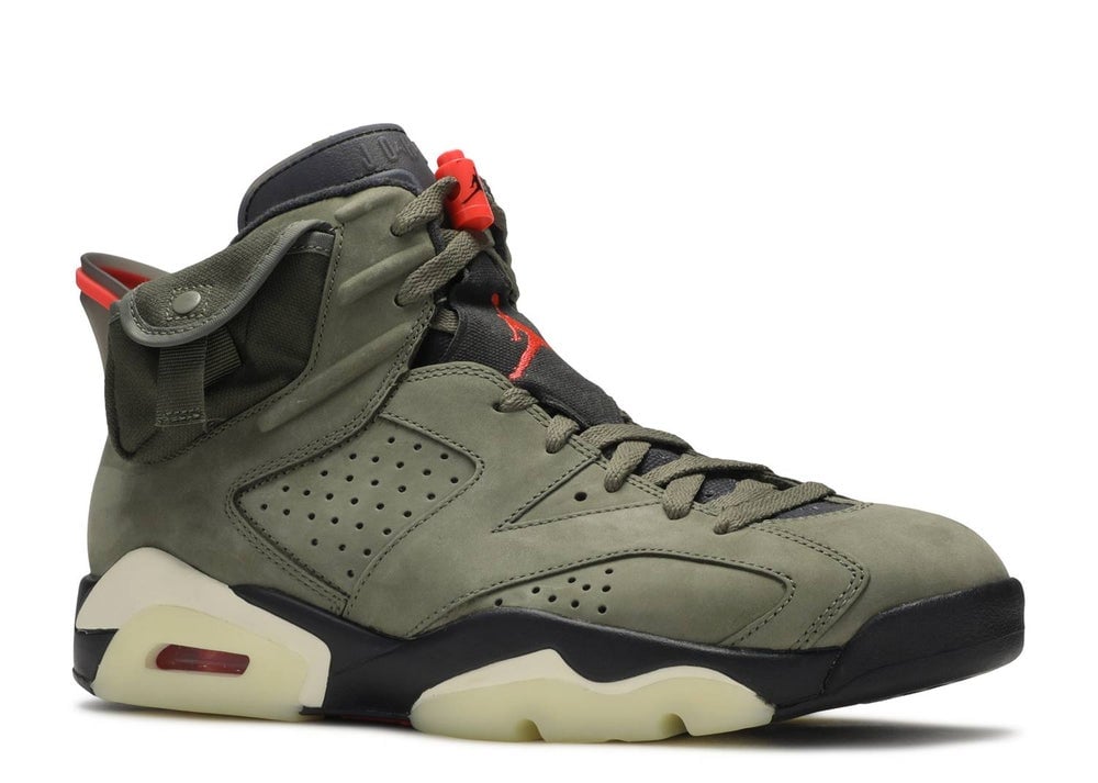 TRAVIS SCOTT X AIR JORDAN 6 RETRO 'OLIVE'