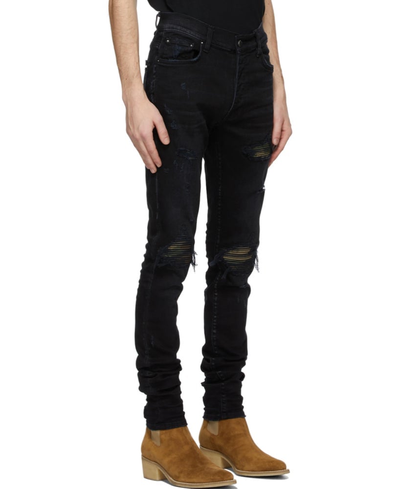 AMIRI MX1 CAMO JEANS ‘BLACK’