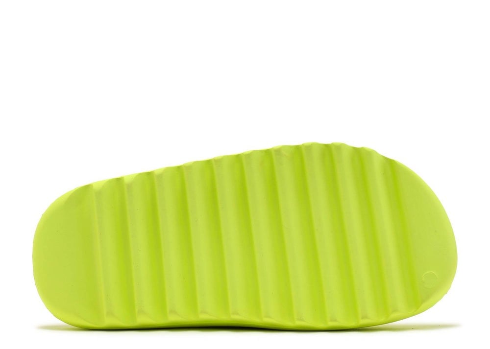 ADIDAS YEEZY SLIDES 'GLOW GREEN'