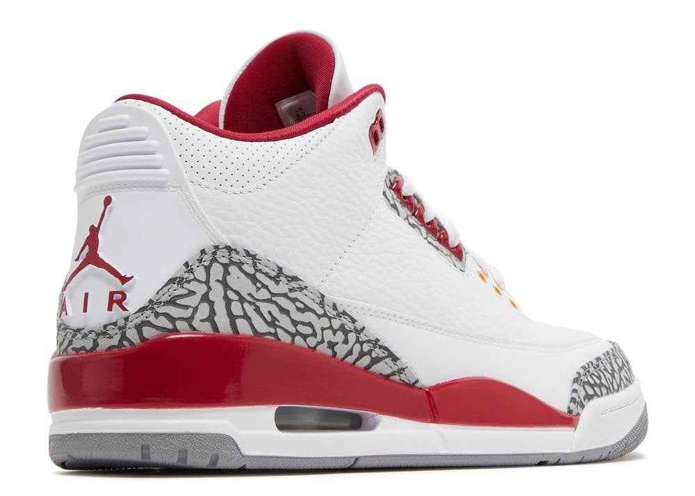 AIR JORDAN 3 'CARDINAL RED'