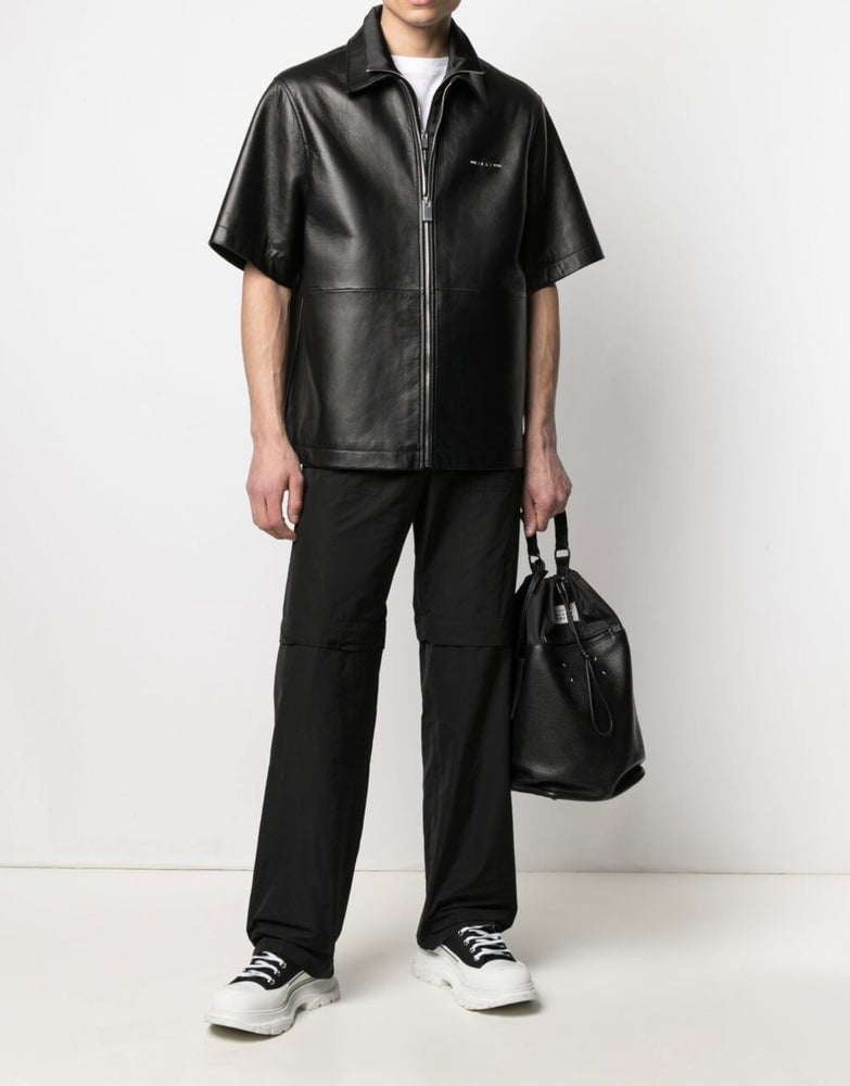 ALYX 1017 9SM LEATHER SHIRT DOUBLE COLLAR