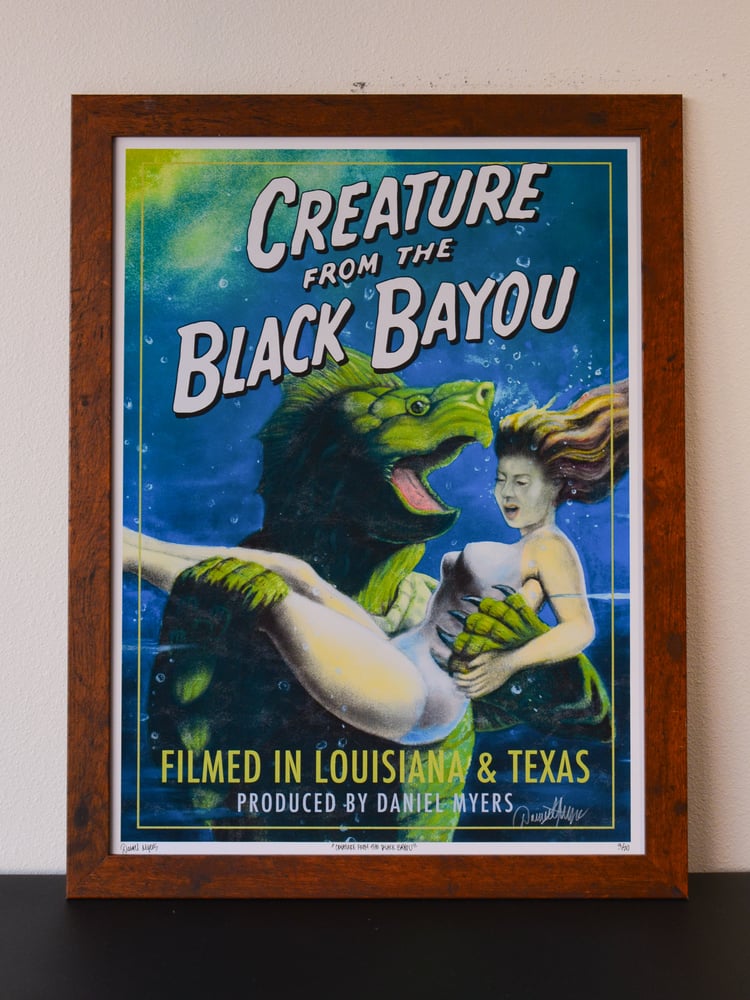 Image of Creature from the Black Bayou 18"x24" Poster