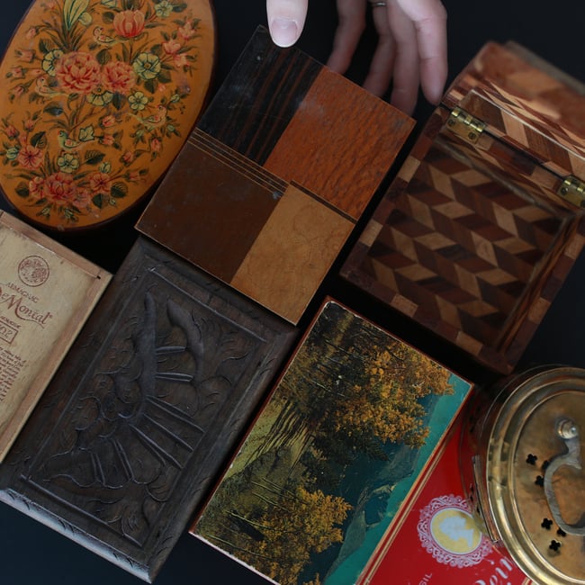Custom box o treasure office of collecting and design