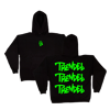Neon Green Trendel Black Hoodie