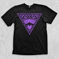 TOTEM CAT RECORDS - Acid Cat Tees / Purple 