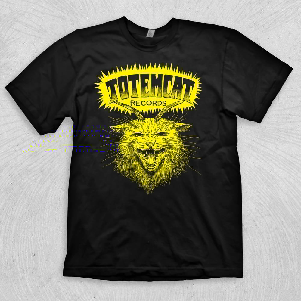 TOTEM CAT RECORDS - Return Of The Goatcat Tees 