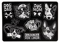 Dogs Stickers sheet