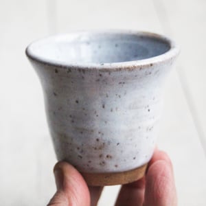 Image of Match Striker Cup, Match Holder, Shot Glass, Handcrafted Pottery Made in USA