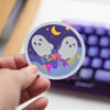 stay spooky! hologrpahic sticker