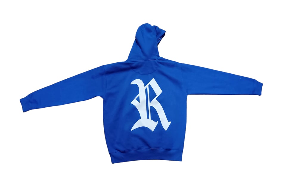 Image of Rebel Outsiders " Blue " Hoodie 