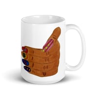 Image 4 of Fancy Tips Coffee Mug (Cocoa)