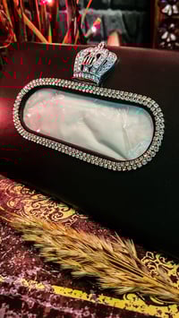 Image 3 of 👑The Armored Kingdom Crown Sun Visor Tissue Holder