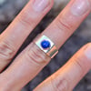 Mini // Lapis Lazuli Ring 