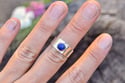 Mini // Lapis Lazuli Ring 