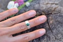 Mini // Malachite Ring 