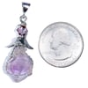 Madagascar Amethyst Scepter Crystal Wire Wrapped Pendant