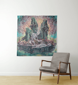 "Toward The Light" Tapestry