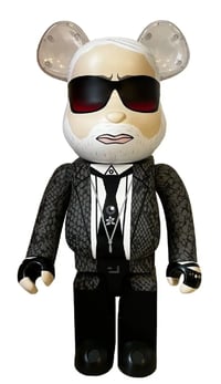 Image 2 of Bearbrick Karl Lagerfeld 