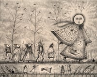 Image 4 of 'Moon' & 'Sun' Set of 2 Signed Prints