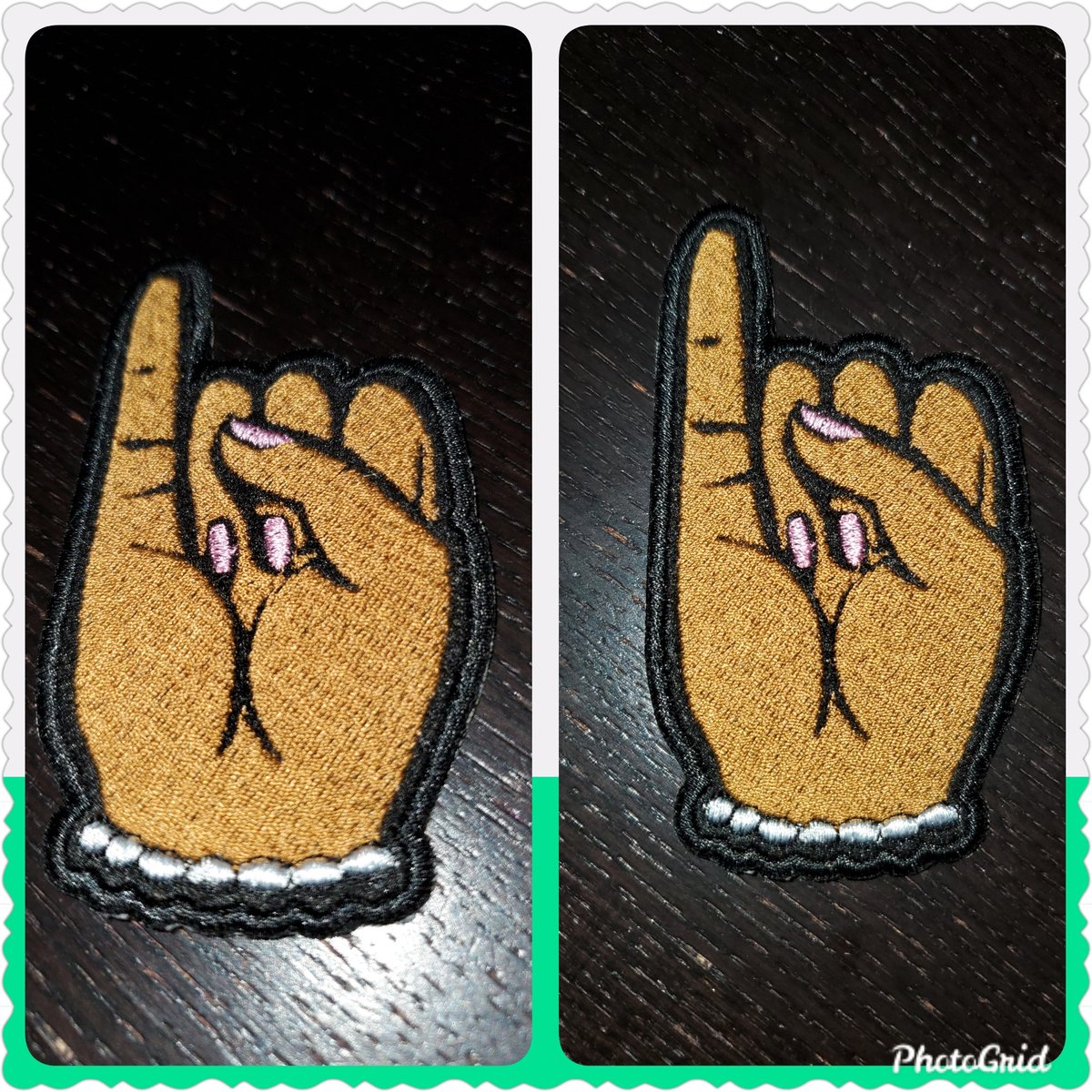 Image of Pink Nails and Pearls Patch