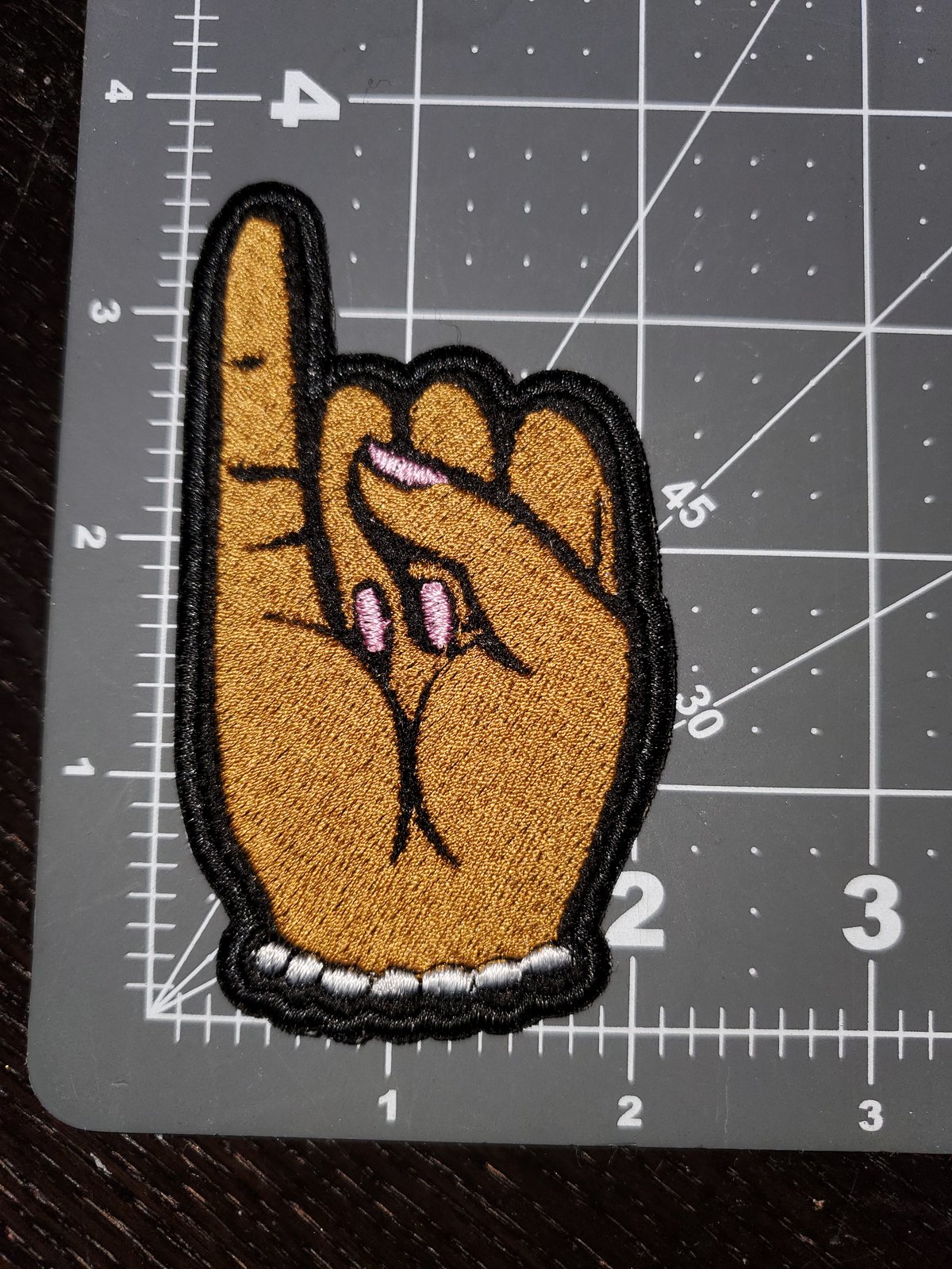 Image of Pink Nails and Pearls Patch