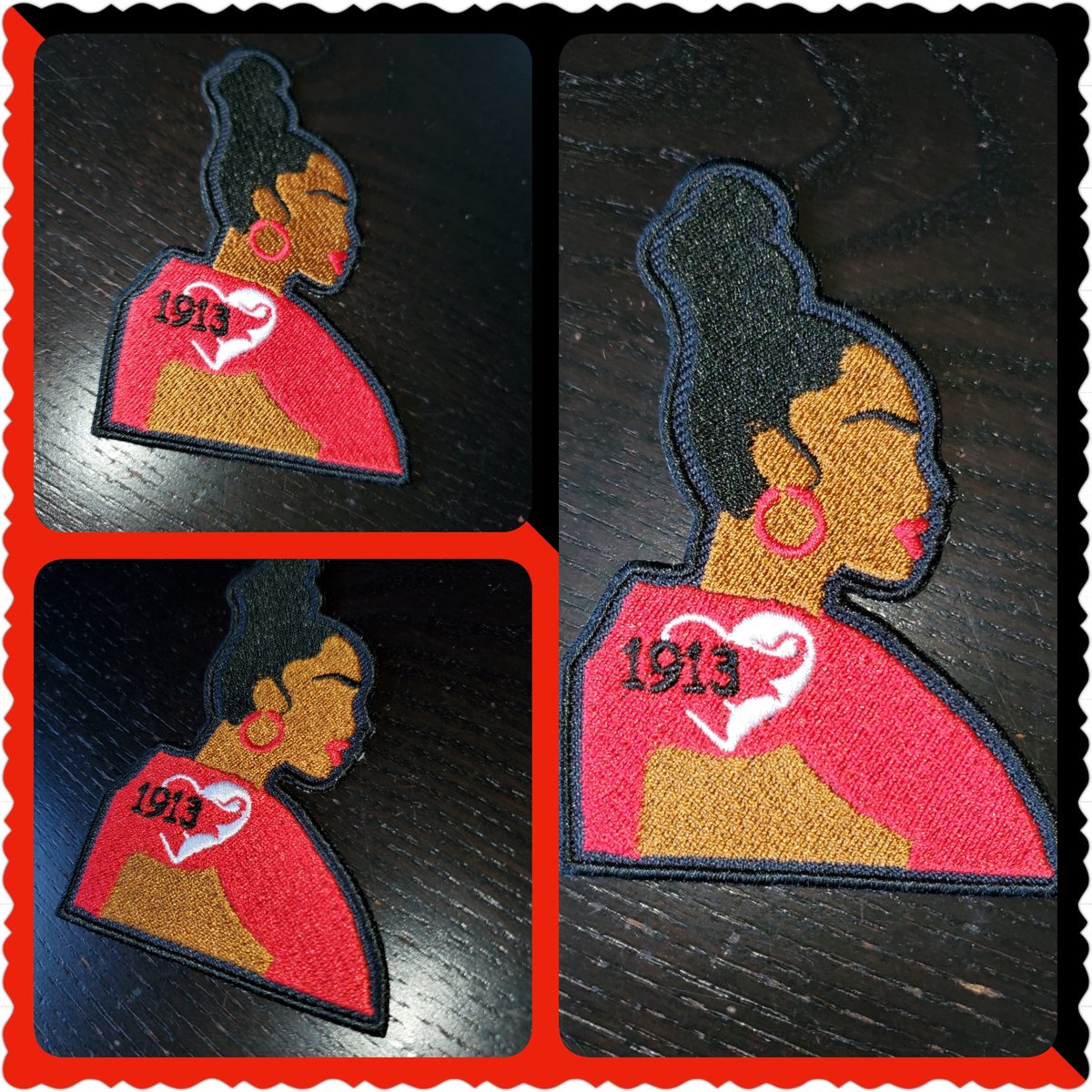 Image of Pretty Red Zone Patch