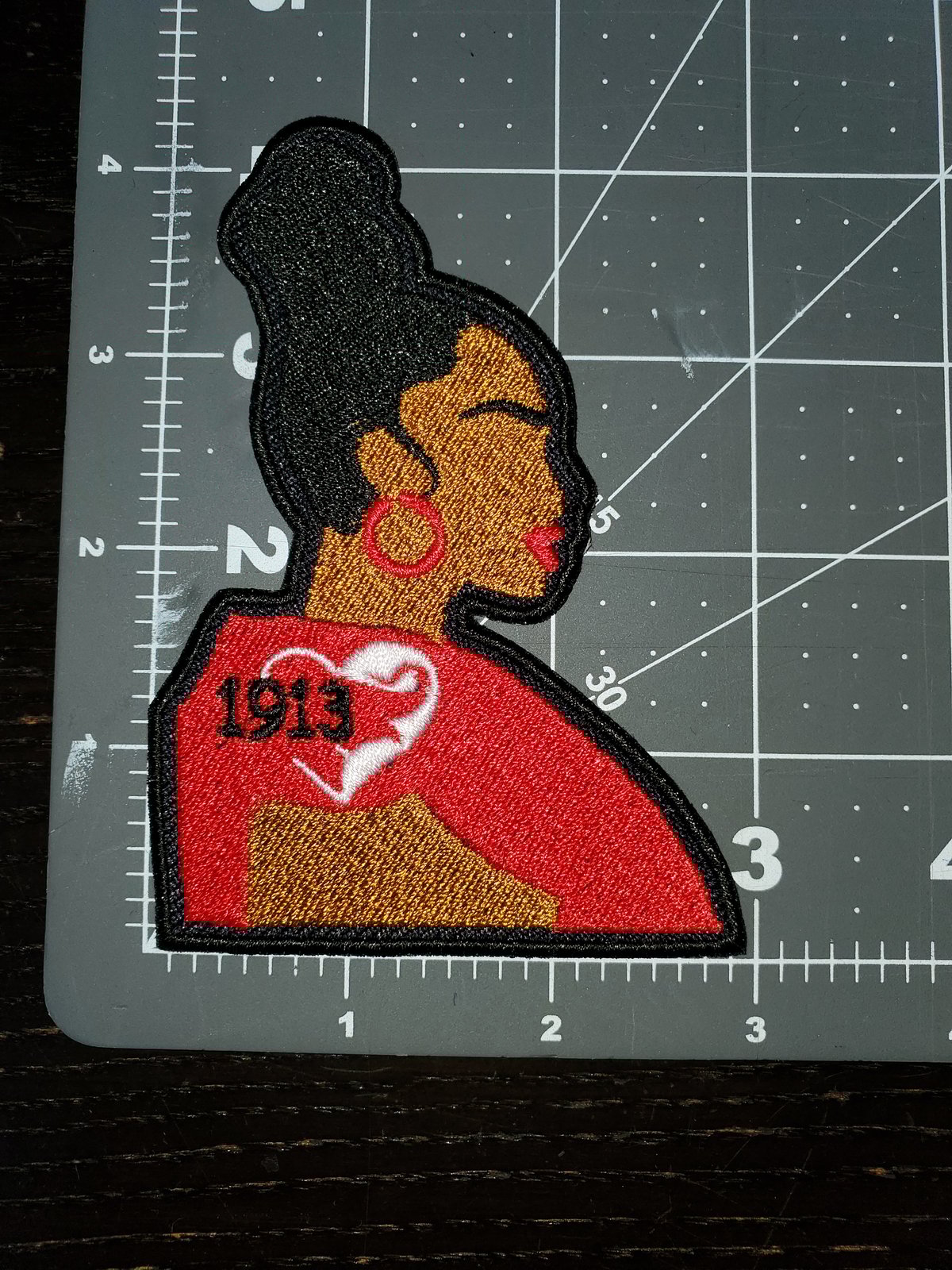 Image of Pretty Red Zone Patch