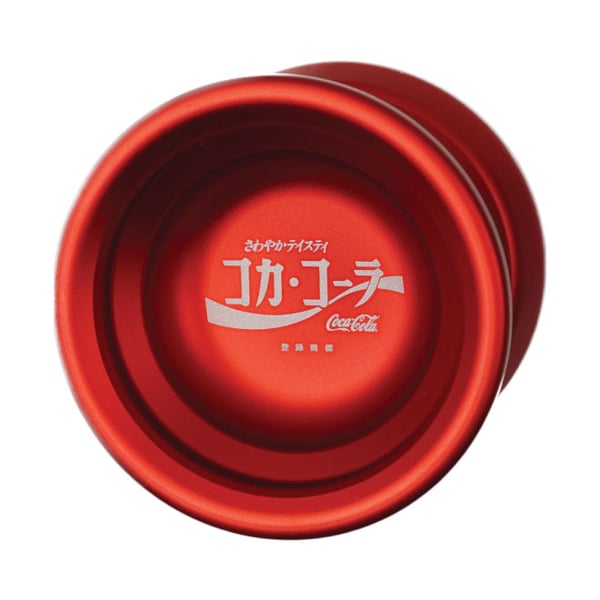 Image of COCA-COLA YOYO METAL (TYPE X) JAPAN LOGO