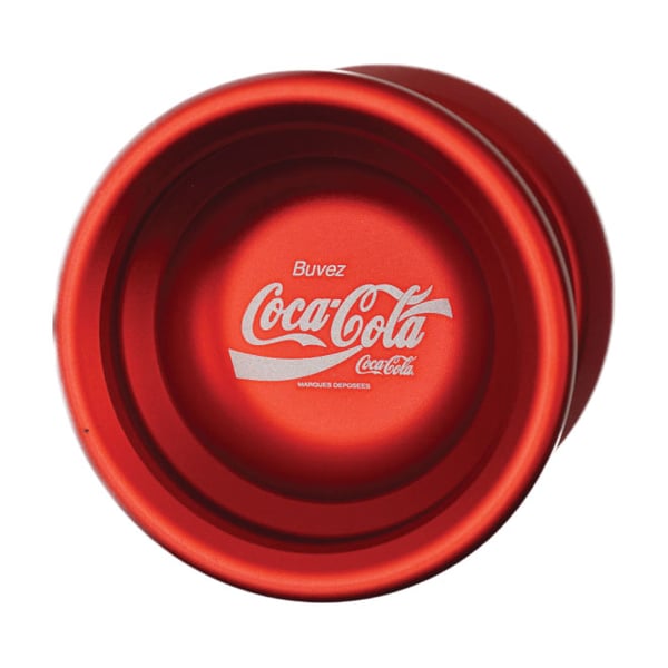 Image of COCA-COLA YOYO METAL (TYPE X) FRANCE LOGO