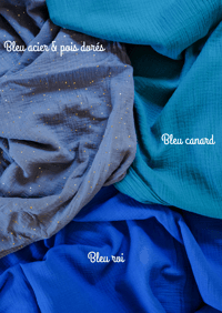 Couverture bleu roi Enfant