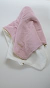 Couverture rose pâle & pois dorés Enfant