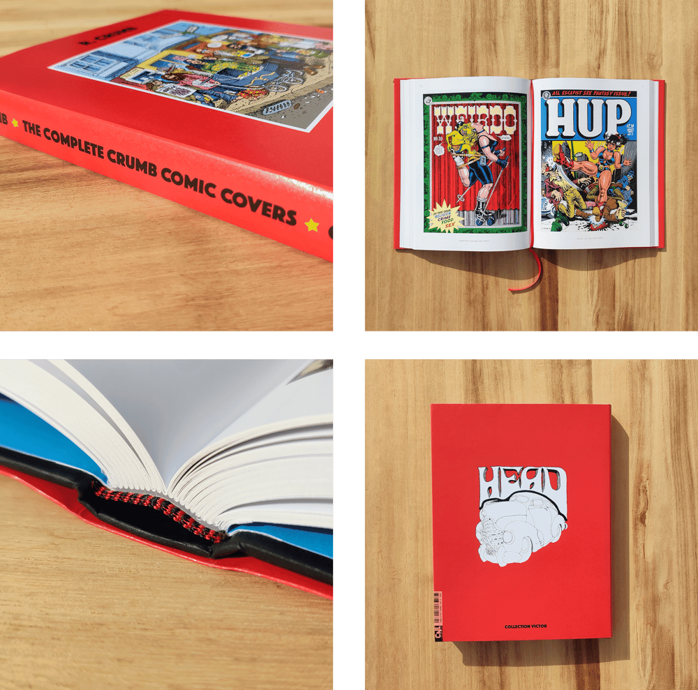 The Complete Crumb Comic Covers