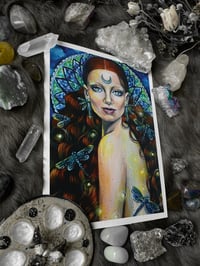 Image 1 of Moon Witch Art Print