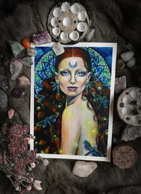 Image 2 of Moon Witch Art Print