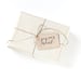Image of 5 Étiquettes cadeaux JOYEUX NOEL / OLD PAPER