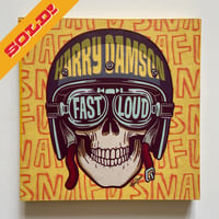 Image 1 of WOODEN PANEL "Fast & Loud"