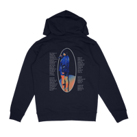 Image 1 of HTE oval tour hoodie