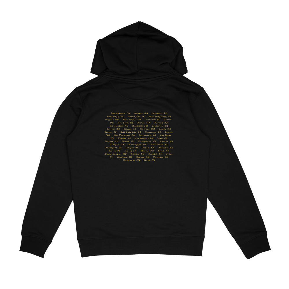 HTE globe tour hoodie