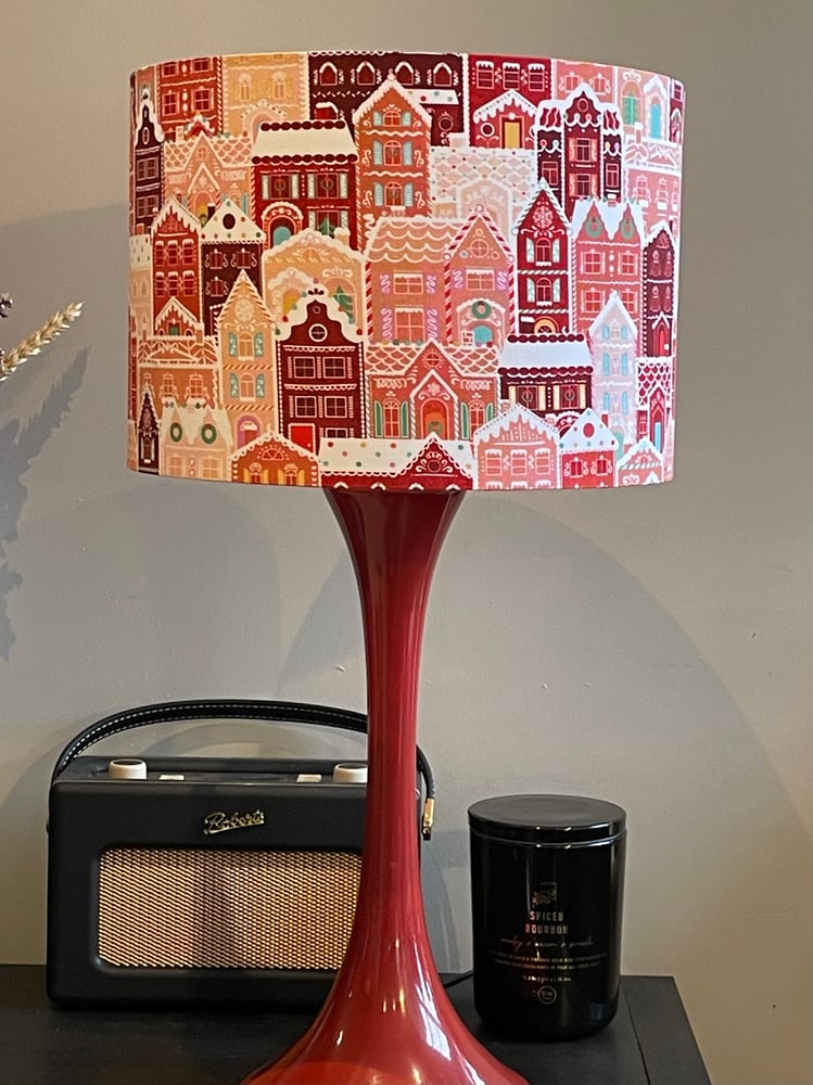 Image of Tinsel Town Village Cherry Shade 30cm