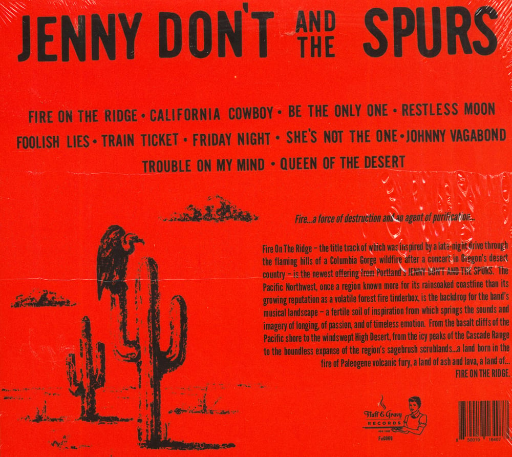 Jenny Don't and The Spurs – Fire on the Ridge – LP (US import)