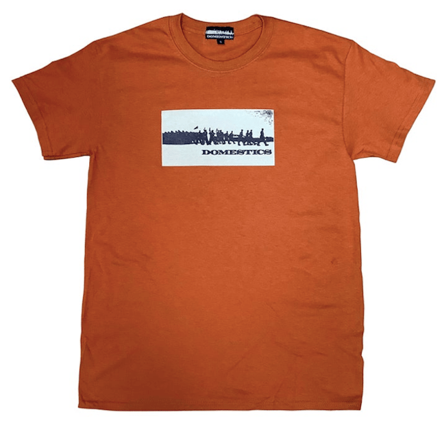 Image of DOMEstics. Logo T-Shirt (Rust)