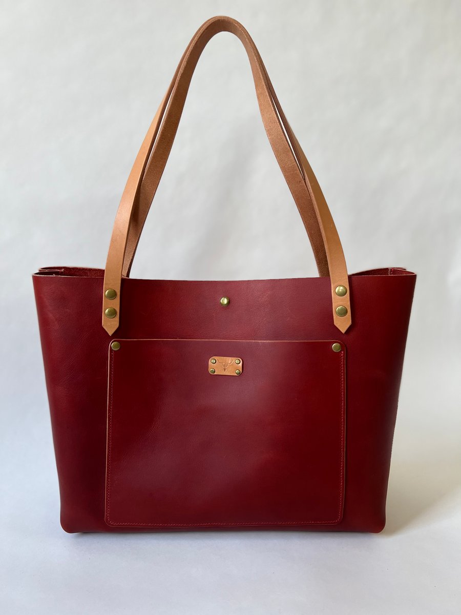 Image of Portage Red Carry-all Tote
