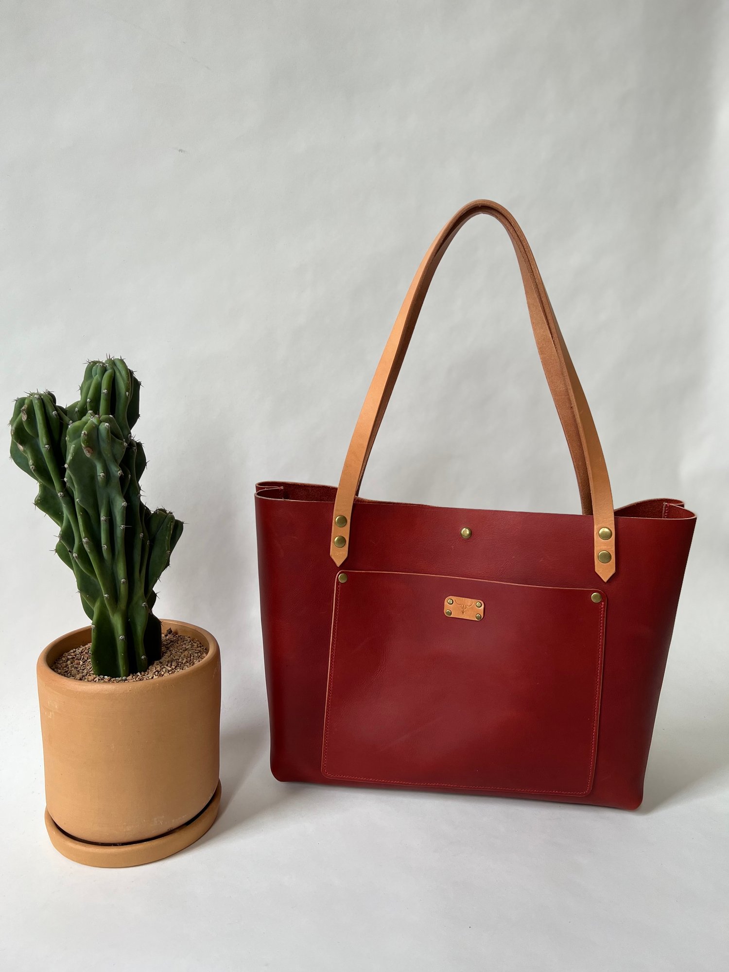 Image of Portage Red Carry-all Tote