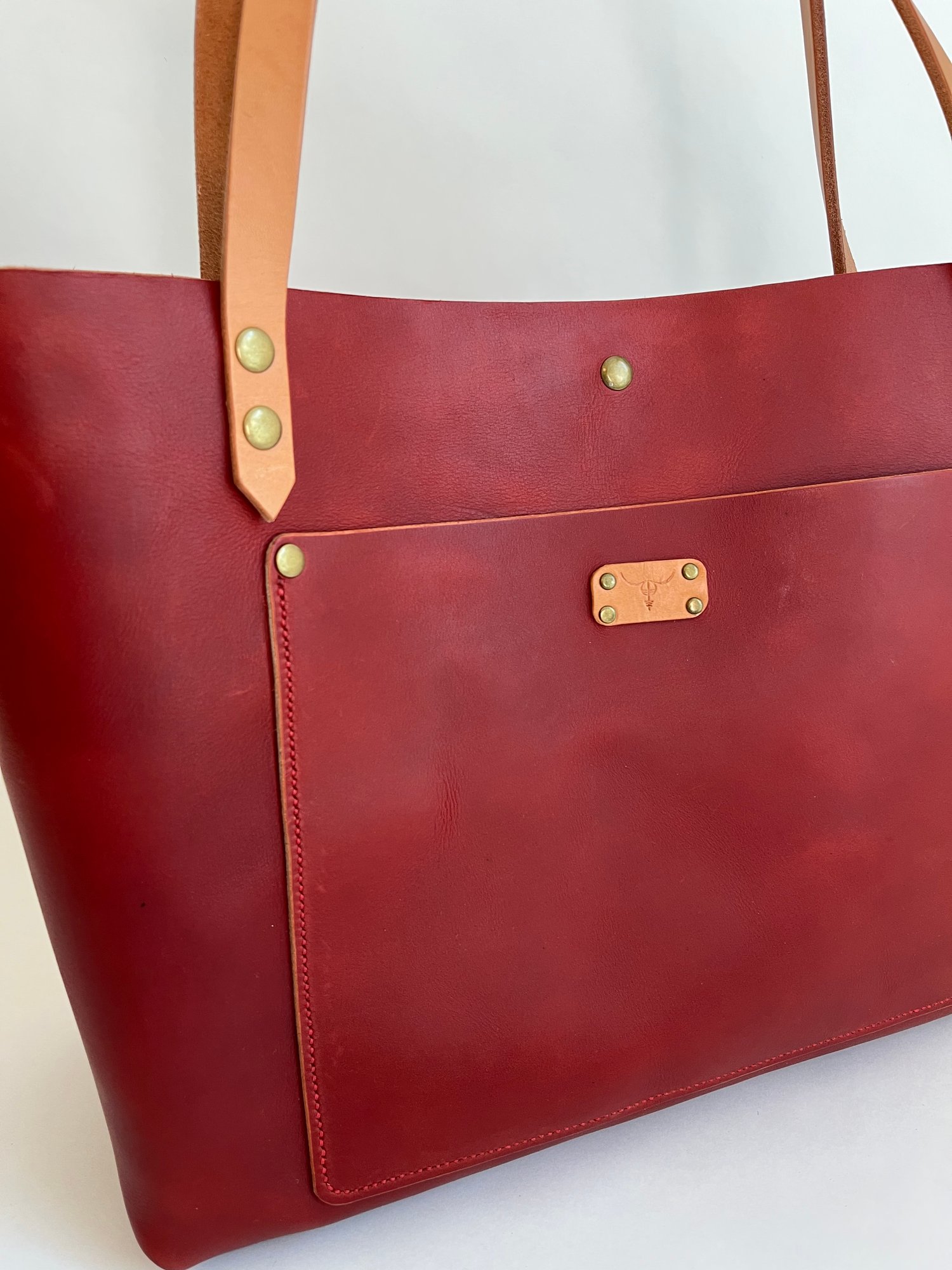 Image of Portage Red Carry-all Tote
